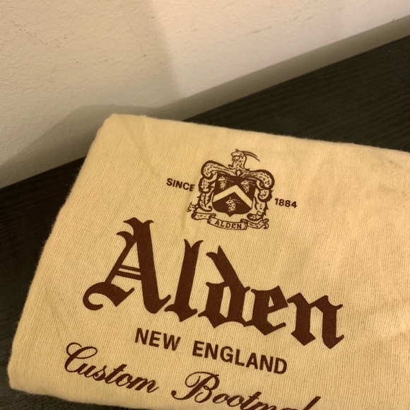 Alden Navy Suede Slip-On Chukka - Picture 13 of 13